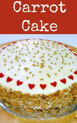 This has got to be one of the easiest Carrot Cake recipes! It's also got a great frosting on the top. This is just wonderful!