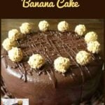 Celebration Chocolate Banana Cake Celebration Chocolate Banana Cake - All covered in a wonderful chocolate ganache. What a celebration!