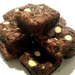 Chocolate Pecan Brownies 3 Chocolate Pecan Brownies. These are just AWESOME! Easy brownie recipe loaded with chocolate and pecans, these are a perfect treat and always a hit with crowds so be sure to make plenty! Fuss free and quick to make.