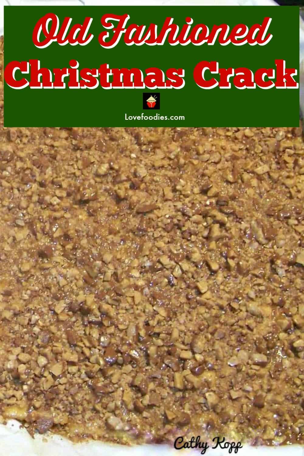 Christmas Crack 2 Christmas Crack. If you've never tried this you're missing out! Really easy recipe and always a hit at home!