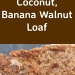 Coconut, Banana Walnut Loaf 3 Coconut, Banana Walnut Loaf is a really nice recipe! The cake has a lovely soft and moist texture and loaded with flavor of banana and coconut. The added walnuts gives an extra dimension to the cake and so delicious! Easy recipe and freezer friendly too!