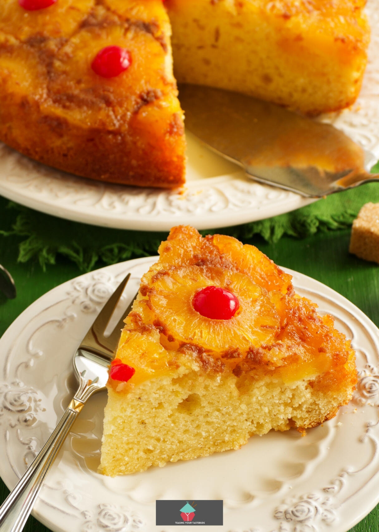 Crockpot Pecan Pineapple Upside Down Cake Lovefoodies