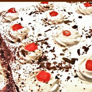 Easy Chocolate Sheet Cake Great for parties, and always a hit! #chocolate #cake #party