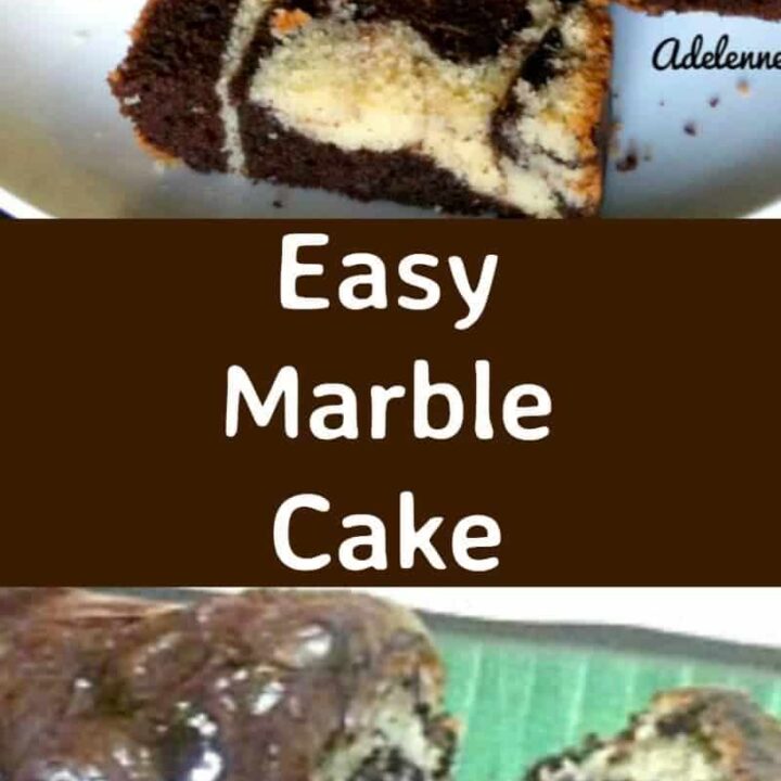 Easy Marble Cake Lovefoodies