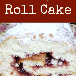 Easy Roll Cake. A very quick and easy recipe, fill the roll with what you like, jam, whipped cream, or frosting! Even fresh berries too. Yum!