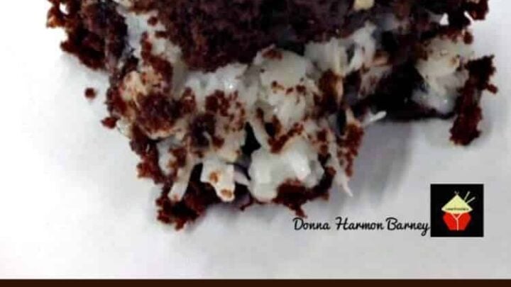 Gold Miner’s Almond Joy Cake