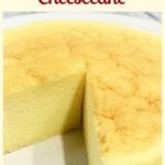Japanese Cheesecake. This is a wonderful baked cheesecake, light and as fluffy as a feather! Easy recipe and always popular with a cup of tea!