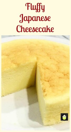 Japanese Cheesecake. This is a wonderful baked cheesecake, light and as fluffy as a feather! Easy recipe and always popular with a cup of tea!