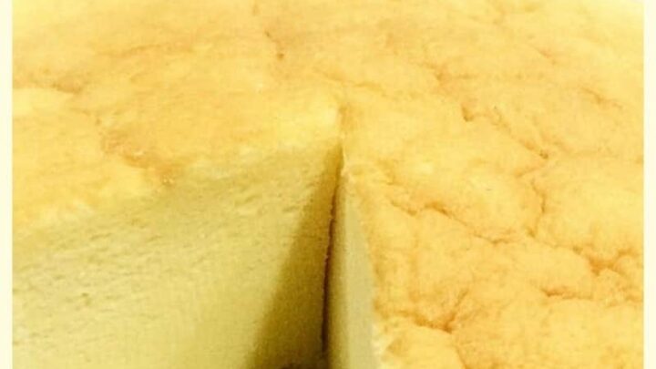 Japanese Cheesecake 5 Japanese Cheesecake. This is a wonderful baked cheesecake, light and as fluffy as a feather! Easy recipe and always popular with a cup of tea!