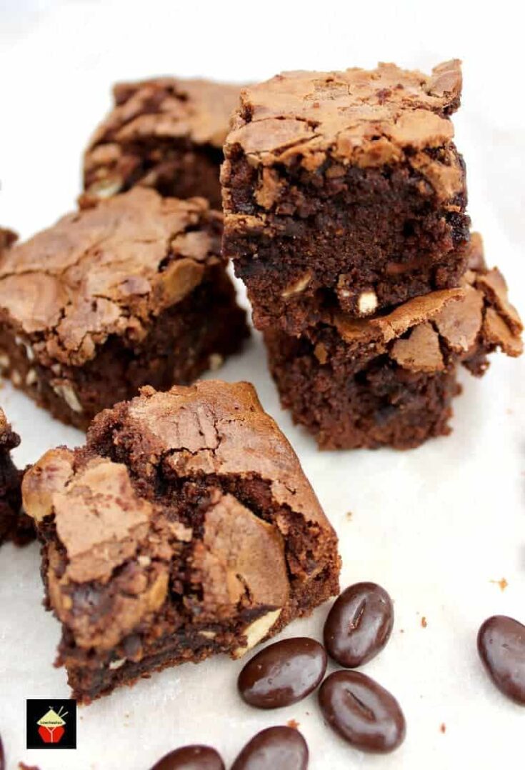 Mocha and Chocolate Cookie Brownies