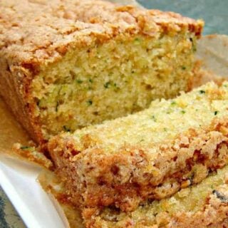 Super Moist Zucchini Bread. A wonderful soft, loaf cake perfect with a cup of tea!