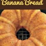 Nanny's BEST Banana Bread is a lovely soft, moist cake and absolutely delicious with the glazed poured over! A nice, easy recipe and freezer friendly too! | Lovefoodies.com