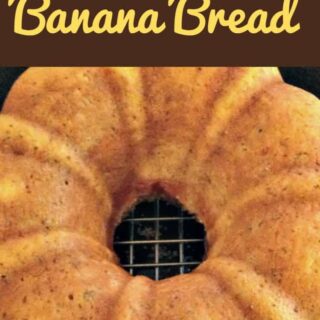 Nanny's BEST Banana Bread is a lovely soft, moist cake and absolutely delicious with the glazed poured over! A nice, easy recipe and freezer friendly too! | Lovefoodies.com