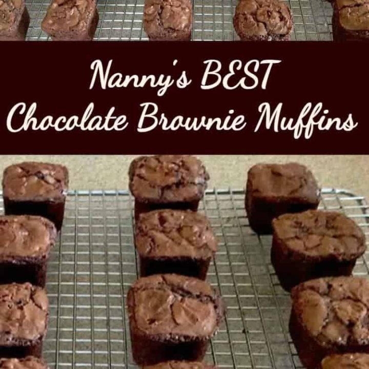 Nanny's Best Chocolate Brownie Muffins Nanny's Best Chocolate Brownie Muffins are simply yummy! It's an easy recipe and perfect for chocolate lovers!