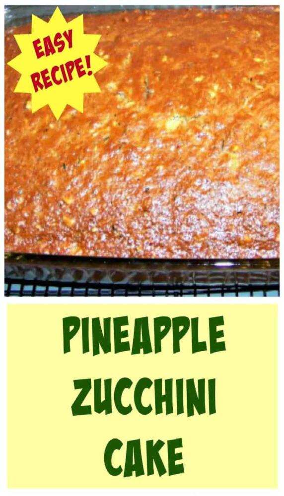 Pineapple Zucchini Cake Lovefoodies