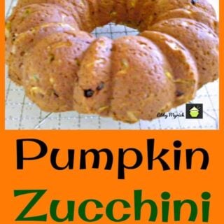 Pumpkin Zucchini Bread, An easy recipe with fabulous aromas and great tasting. Freezer friendly and a perfect way to enjoy zucchini!