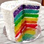 Rainbow Birthday Cake 11 Rainbow Birthday Cake. Come and see the easy to follow recipe to make this wonderful cake. The kids love the surprise when you cut the cake!