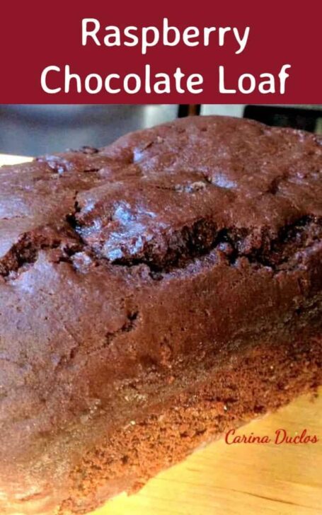 Raspberry Chocolate Loaf Raspberry Chocolate Loaf is a lovely moist and soft cake, rich in chocolate and bursting with juicy raspberries. Very easy to make and great for tea time or brunch