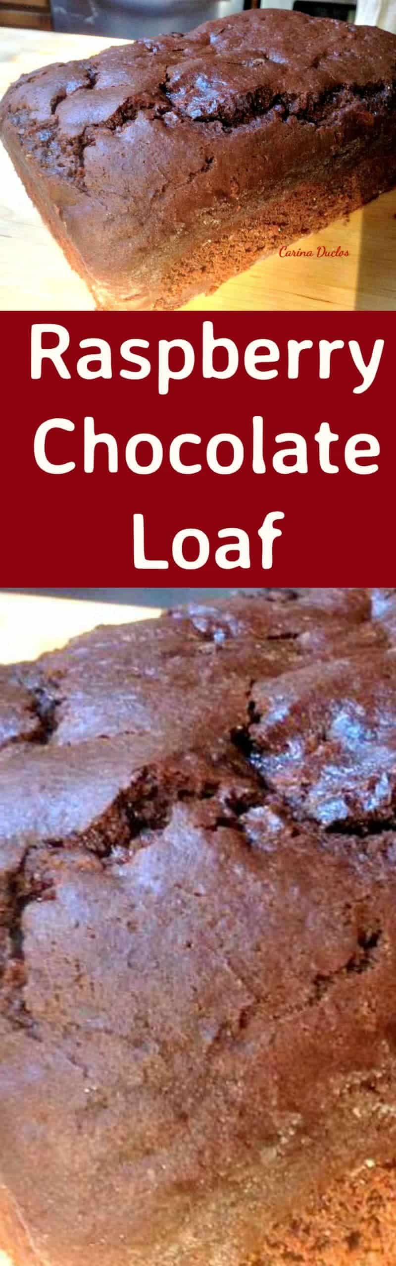 Raspberry Chocolate Loaf is a lovely moist and soft cake, very easy to make and freezer friendly too!