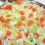 Taco Pizza 3 Taco Pizza. Always popular and really tasty!