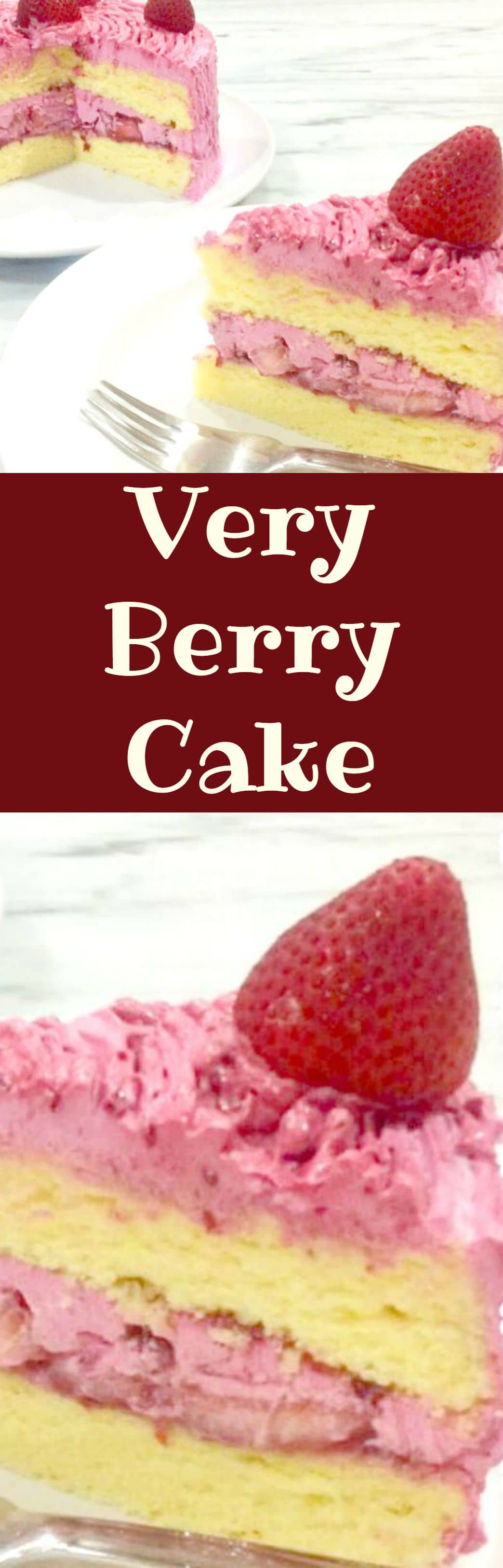Very Berry Cake Lovefoodies