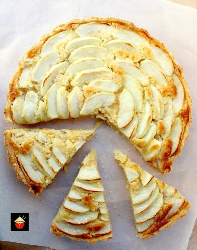 Apple Frangipane Lovefoodies