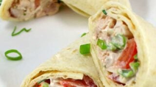 Deluxe Chicken Salad Wraps