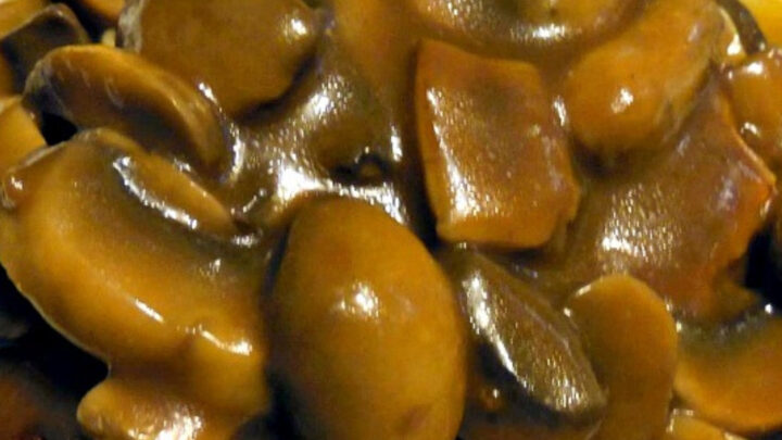 Jagerschnitzel With A Mushroom SauceH