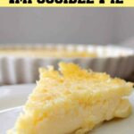 Lemon Impossible Pie! Incredibly easy to make and the flavor is amazing! | Lovefoodies.com