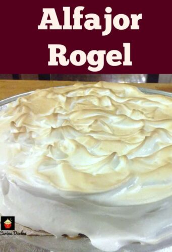 Alfajor Rogel! This is a wonderful cake famous in Argentina. It's traditionally made for special occasions, Christmas and other celebrations. The cake is made up of delicious layers of very thin sweet pastry, sandwiched together with Dulce De Leche then covered with a beautiful meringue. | Lovefoodies.com