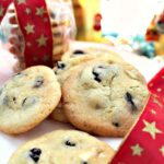 Cranberry and White Chocolate Cookies. A lovely easy recipe and great for gift packages at Christmas! | Lovefoodies.com