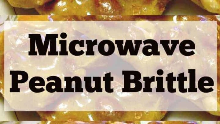 Microwave Peanut Brittle