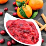 Simple Cranberry and Apple Sauce. A very easy recipe and goes great with a turkey dinner! Use as a sauce or marinade, add in wraps, salads, the possibilities are endless. Make ahead, freezer friendly and make great gifts in little jars too! Thanksgiving and Christmas Collection | Lovefoodies.com