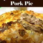 Grandma's Traditional Pork Pie. A wonderful traditional recipe with is crisp, crumbly pastry and filled with delicious pork. Serve chilled. great for parties, picnics, lunch boxes. | Lovefoodies.com