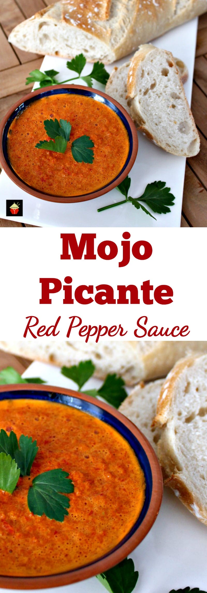 Mojo Picante, Spanish Red Pepper Sauce, Delicious Spanish Tapas recipe