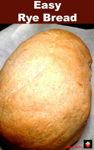 Easy Rye Bread. This is a lovely straightforward bread recipe for rye bread which gives you a soft bread texture. Great to eat on it's own or use for sandwiches. Freezer friendly too!