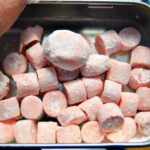 Homemade Cinnamon Mints are just like the famous Altoid mints, and have a curiously strong flavor. Easy and fun to make little candies! | Lovefoodies.com