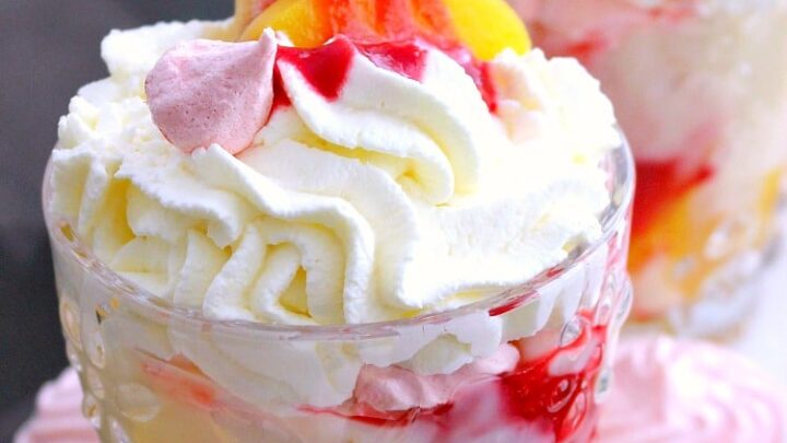 Amazing Peach Melba Trifle8