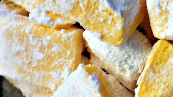 Homemade Lemon MintsH