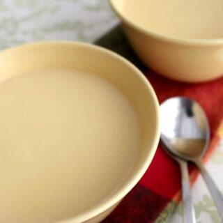 Homemade Vanilla Pudding is a wonderful recipe using fresh ingredients. You can't beat homemade! | Lovefoodies.com