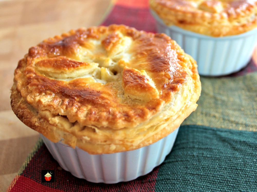 Mini Creamy Chicken Stroganoff Pot Pies Lovefoodies