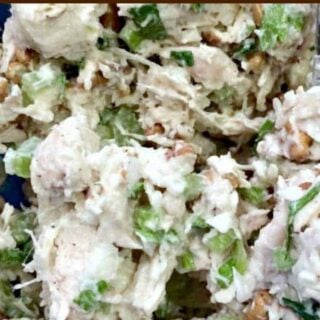 Bill's Chicken Salad is a great family recipe, very quick and easy to make and great tasting. Serve in lettuce wraps, sandwiches, on it's own, the sky's the limit! | Lovefoodies.com