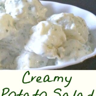 Creamy Egg and Potato Salad is always so popular. Sweet and tangy, it makes for a perfect pairing with your meals or party food!