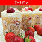 Easy Strawberry and Coconut Trifle. An incredibly easy and great tasting dessert sure to please! | Lovefoodies.com