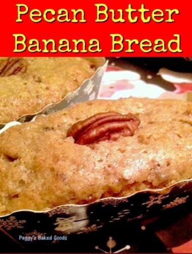 Butter Pecan Banana Bread - These are mini loaves,made for gifts, and will also work using regular loaf pans... mini ones are so cute!