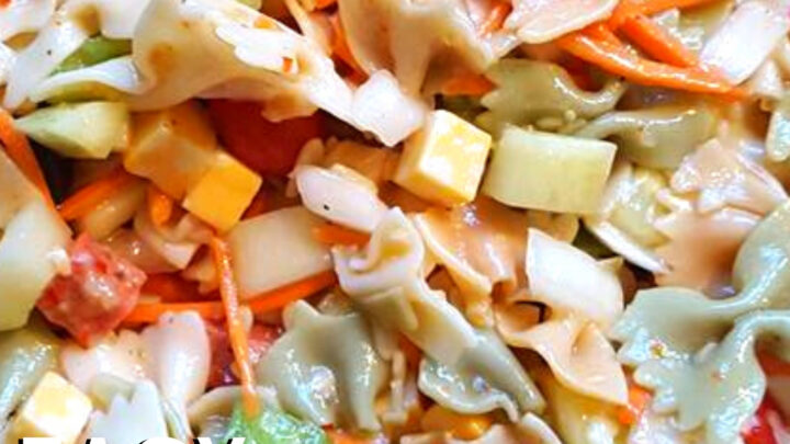 Easy Potluck Pasta SaladH