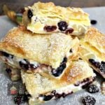 Apple and Cranberry Crescent Roll Cream Cheese Bars. An incredibly easy recipe with fantastic flavors! | Lovefoodies.com