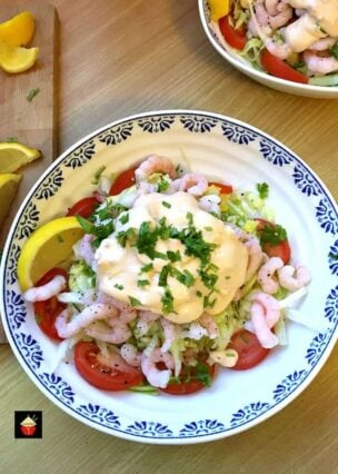Shrimp Cocktail with Marie Rose Seafood Sauce Shrimp Cocktail with Marie Rose Seafood Sauce is a wonderful refreshing appetizer suitable for any occasion. #seafood #sauce #prawncocktail