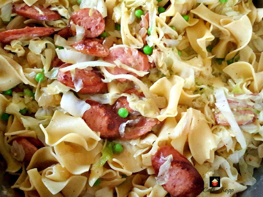 Polish Cabbage and Noodles, Haluski Lovefoodies