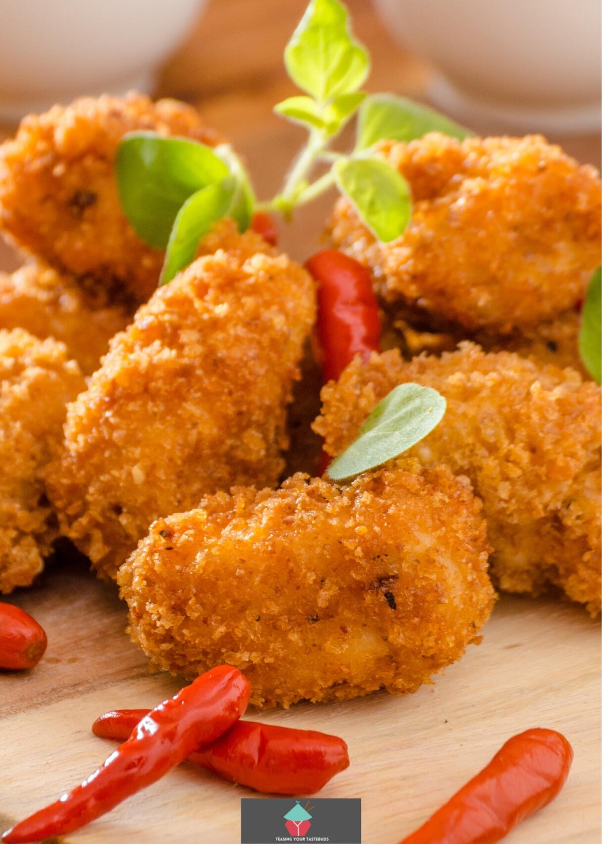 Homemade Chicken Croquettes, Croquetas de Pollo Lovefoodies